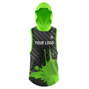 Prix de gros – Tenue de sport respirante 7V7 – Maillot sans manches 7V7 le plus vendu - Product Image 3