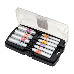 [WIGA]DBS-822S 6.35mm/1/4 in Nickel-plated Straight Handle Deep Socket Nut Driver Industrial <b>Tool</b> - Product Image 1