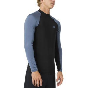 Rashguard respirant, antibactérien, à séchage rapide, manches longues, taille adulte, 100% polyester, pour hommes. - Product Image 4