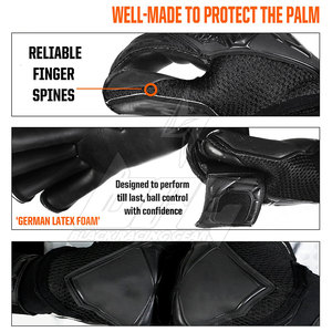 Football Goalkeeper <b>Gloves</b> Customized Professional Soccer Goalie <b>Gloves</b> High Grip Latex Palm Custom Finger Save Breathable Match - Product Image 3