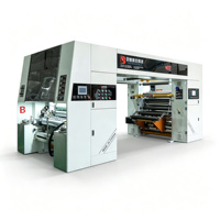 Machine de laminage automatique sans solvant pour emballages flexibles PET PE BOPP CPP haute vitesse 400m/min