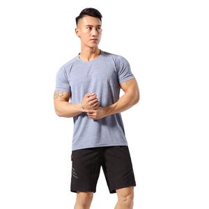 Camiseta Deportiva Personalizada al por Mayor, Ropa Deportiva Masculina para Gimnasio, Ropa Deportiva Activa con Cuello Redondo, Ropa Deportiva Masculina para Gimnasio - Product Image 3