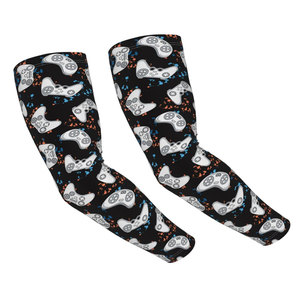 Manchons de compression sportifs personnalisés pour cyclisme, service OEM, pas chers, respirants, pour homme, en vente - Product Image 4