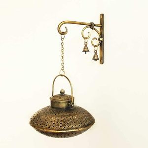 Quemador de Metal Pulido a Mano con Diseño Compacto, Ecológico y Hecho a Mano, Uso Religioso, Origen Indio, Textura Suave, Brillo Premium - Product Image 5
