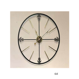Grande Horloge Murale Longue et Unique en Métal, Design Décoratif Moderne, Horloge Murale Moderne en Métal Unique pour la Maison et le Salon - Product Image 6