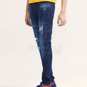 Pantalones Vaqueros para Hombre al por Mayor, Bajo MOQ, Impermeables, Transpirables, Lisos, con Botones, Diseño Personalizado, Lavados, Último Diseño, para Venta en Línea - Product Image 2