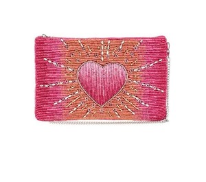 Pickleball Embroidery Glass <b>Seed</b> Beaded Customized Color Letterpress Printed Coin Purse Floral Design Mini Cosmetic Bag Gaming - Product Image 6