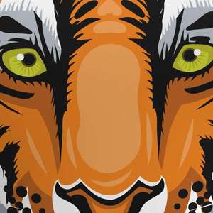 Camiseta de Compresión de Manga Corta para Hombre con Estampado de Cabeza de Tigre, Secado Rápido, Diseño de Logotipo en la Espalda 2022 - Product Image 6