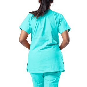 Hospital Workwear <b>Set</b> Professional Scrubs Comfortable Breathable Medical Uniform For Nurses And <b>Doctors</b> - Product Image 4