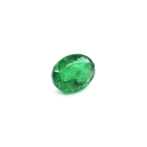 Émeraude ovale naturelle du Zambie 1,50 ct, pierre précieuse naturelle à facettes, prête à l'emploi pour la création de bijoux - Product Image 3