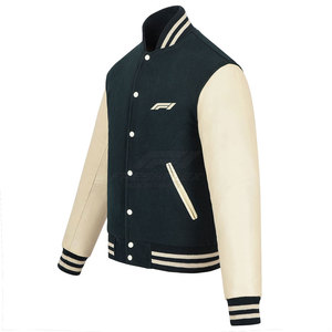 High Quality <b>Men's</b> Stylish Lettermen <b>Jacket</b> Stand Collar Customizable Winter <b>Jacket</b> Durable Breathable Lightweight Comfortable - Product Image 4