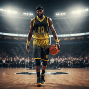 Tenue de match de basketball personnalisée légère et respirante 220 GSM pour jeunes et adultes – Kit uniforme de sport pour équipes – Fabricant de vêtements de sport - Product Image 3