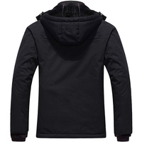 Blouson Bomber Homme Haute Performance Imperméable pour l'Extérieur Hiver Tissu Léger Respirant Écologique Col Montant
