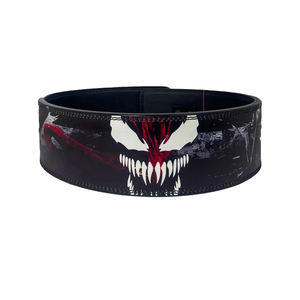 Guantes de Fitness de Piel Vacuna de 10mm, Diseño Anime, Calidad OEM, Transpirables, Resistentes al Desgaste, Protección Profesional - Product Image 1