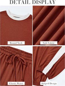 OEM Custom Color Block Summer breathable Set <b>Women</b> Two Piece short set Nylon Zipper Windbreaker <b>Jacket</b> Set Tracksuits - Product Image 3