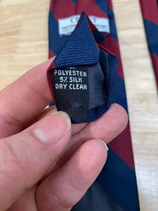 Cravate de luxe à motif uni pour homme, service d'impression de logo personnalisé, 100 % polyester, écologique, pour uniformes scolaires, uniformes d'entreprise, promotionnels - Product Image 2