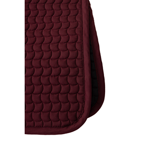 Jumping Saddle Pad Breathable Leather Cotton Quilted <b>Equestrian</b> Tack Moisture Wicking Comfortable Riding - Product Image 4