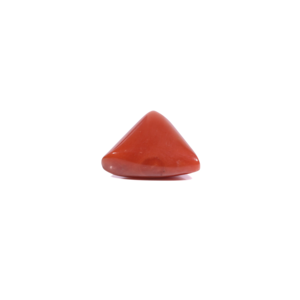 High Quality 6 Carat Red Coral Loose Gemstone 10x12mm Oval Cut for Fine Jewelry - Product Image 3