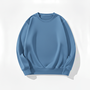 Sudadera con Capucha de Algodón Liso, 450 GSM, Corte Holgado, Unisex, Estilo Urbano, Sudadera Gruesa para Invierno - Product Image 3