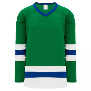 เสื้อฮอกกี้น้ำแข็งผู้ชายแบบสั่งทำพิเศษ ดีไซน์ใหม่ พิมพ์สี ขายส่ง ระบายอากาศได้ดี คุณภาพดีที่สุดจากโรงงาน - Product Image 1