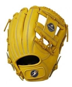 Gant de baseball A2000 en cuir vert, modèle H-Web, pour droitier, pour outfield, avec fermeture auto-agrippante sur tout le doigt - Product Image 2