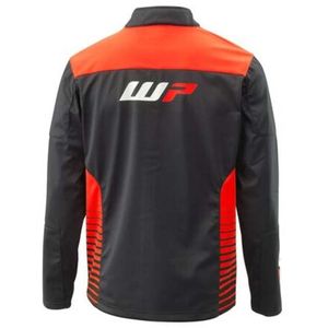 Vestes Softshell Personnalisées MX BMX VTT pour Équipe de Pit Crew, Imprimées par Sublimation avec Logos de Sponsors, Respirantes, Coupe-Vent, Grandes Tailles, pour Course Automobile - Product Image 4