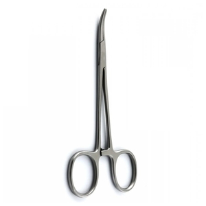 Pinces à moustiques Halsted 5 pouces, courbées, hémostatiques, à verrouillage, à mâchoires dentelées, en acier inoxydable, instruments chirurgicaux - Product Image 6