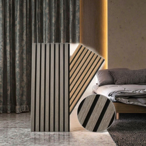 Paneles Acústicos para Pared - Reducción de Ruido del 80%, Ecológicos, de Madera Maciza MDF, Alta Absorción de Sonido, para Sala de Estar o Almacén - Product Image 1