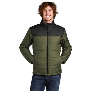 Mens Bubble <b>Jacket</b> Insulated Quilted Puffer Coat For Cold Weather Street Style Fashion Comfortable Winter Outerwear For Men - Product Image 1