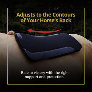 Almohadilla de Montar Multiusos, Almohadilla de Montar Bordada, Almohadilla de Montar Personalizada, Almohadillas de Montar para Caballos, Almohadilla de Montar para Caballos de Talla S - Product Image 4