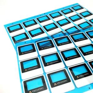 Étiquettes de codes-barres personnalisées imperméables avec code QR et numéros de série pour une utilisation industrielle en extérieur - Product Image 5