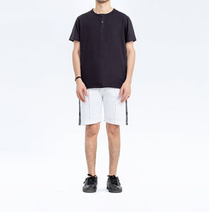 T-shirt à manches courtes col rond pour homme en coton épais, personnalisable OEM, modèle p Ranking - Product Image 5