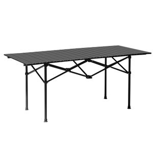 Tavolo da Campeggio Pieghevole Portatile Ultraleggero 47x20 Pollici, Tavolo da Esterno Richiudibile per Viaggi, Escursioni, Barbecue in Giardino e Uso in Palestra - Product Image 4