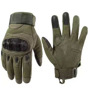 Guantes Tácticos de Seguridad de Alta Calidad para Hombre, Color Caqui, Protección Completa para los Dedos, con Nudillos Reforzados, para Exteriores, Venta al Por Mayor, Personalizables - Product Image 1