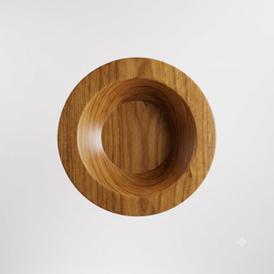 Tasse à café de style japonais en bois de teck durable, sans peinture ni vernis, sans danger pour les aliments, halal, personnalisable, pour la cuisine, les boissons et le thé. - Product Image 6