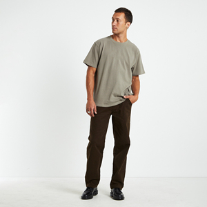 เสื้อยืดโอเวอร์ไซส์ผ้าฝ้าย 100% หนานุ่มสำหรับผู้ชาย ทรงหลวม ระบายอากาศได้ดี แขนสั้น ราคาสุดคุ้ม กำลังฮิตที่สุด - Product Image 3