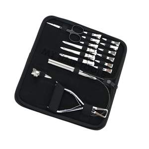 Kit de Herramientas para Extensiones de Cabello con Alicates de Micro Anillos, Alicates de Prensado Plano, Gancho Separador de Cabello, Mini Tijeras y Alicates para Presionar Cuentas - Product Image 1