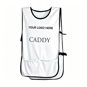 Uniforme de Golf Personalizado con Logotipo, Camiseta sin Mangas Transpirable con Bolsillos para Caddie de Golf, Venta al Por Mayor - Product Image 5