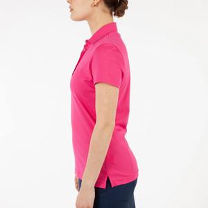 Polo Personalizado con Logotipo para Mujer, Polo Rosa Premium, Polo Deportivo para Mujer, Corte Ajustado, Transpirable, Polo de Golf para Mujer - Product Image 3