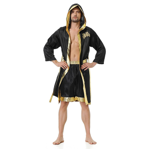 Precio de Fábrica, Bata de Boxeo Totalmente Personalizable, 100% Poliéster, Ropa de Artes Marciales, Bata de Buena Calidad, Precio al por Mayor - Product Image 1