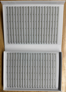 Extensiones de Pestañas Premium Coreanas de Pelo Sintético Negro, Abanicos Preformados Hechos a Mano, Pestañas Wispy 0.05 0.07 mm 5D 7D 9D XXL en Caja - Product Image 6