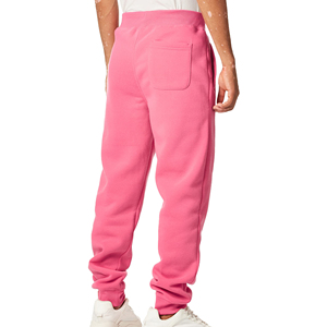 Pantalon de jogging décontracté pour homme en coton mi-lourd avec cordon de serrage et poches, respirant et écologique, couleur unie, idéal pour l'hiver - Product Image 5