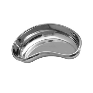 Plateau réniforme chirurgical en acier inoxydable de haute qualité, réutilisable, autoclavable, pour instruments médicaux et dentaires, prix de gros - Product Image 2