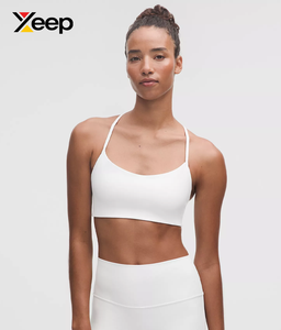 Sujetador Deportivo de Yoga para Mujer XEEP de Alta Calidad XC-SB-155, Diseño Sólido y Simple, Transpirable, con Tirantes Ajustables, Almohadillas Extraíbles, Soporte Alto, Secado Rápido - Product Image 1