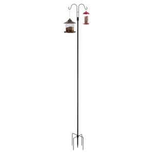 Set da 8 Ganci Doppi da 92 Pollici per Carichi Pesanti, Pali Spessi 3/4 Pollici per Mangiatoie da Giardino, Accessori per Appendere Cestini per Uccelli - Product Image 5