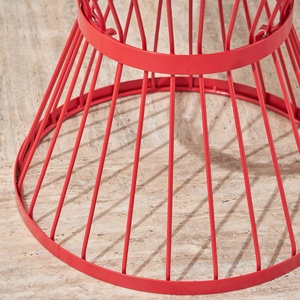 Mesa de Centro con Estructura de Hierro Resistente, Tapa Metálica, Altura Ajustable, Diseño Ecológico para Interiores Rústicos, Modernos y Contemporáneos - Product Image 4