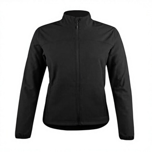 Veste bomber tissée à fermeture éclair unie de style européen et américain pour femmes, nouvelle collection printemps, effet daim - Product Image 5