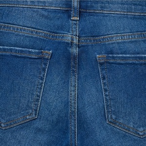 Shorts en jean personnalisés pour femmes, taille haute, déchirés, style décontracté streetwear, avec boutons et rayures, pour l'été _1 - Product Image 5