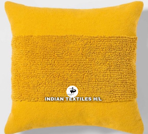 Funda de Cojín Boho Única para Decoración del Hogar, Personalizable con Diseño a Rayas, Cojín Boho de Textiles Indios H/L - Product Image 2