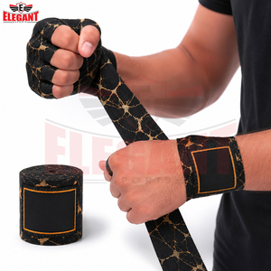 Bandages de protection des mains de qualité supérieure, design patriotique, élastiques, pour MMA, kickboxing, sports, bandages de boxe flexibles - Product Image 4